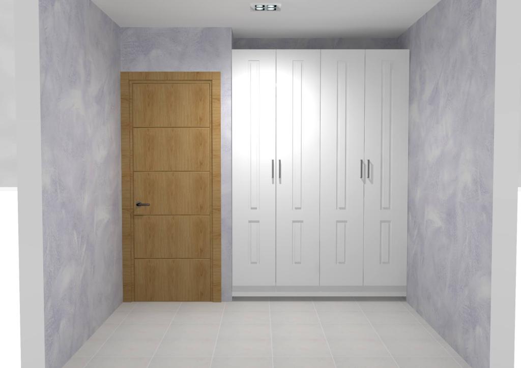Diseño 3D de armario o vestidor a medida