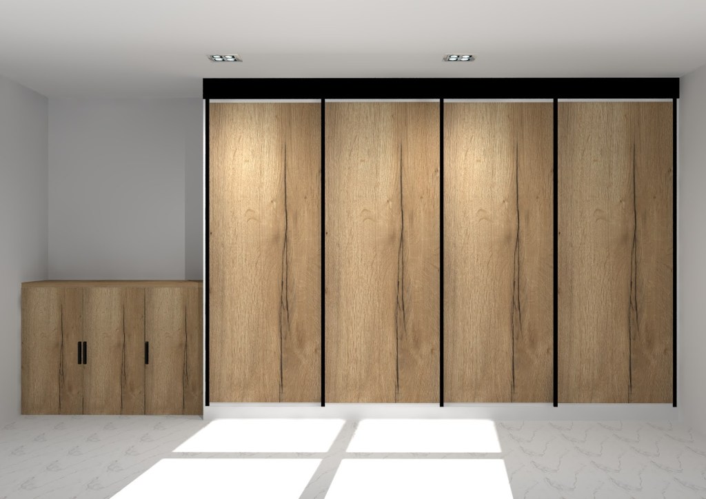 Diseño 3D de armario o vestidor a medida