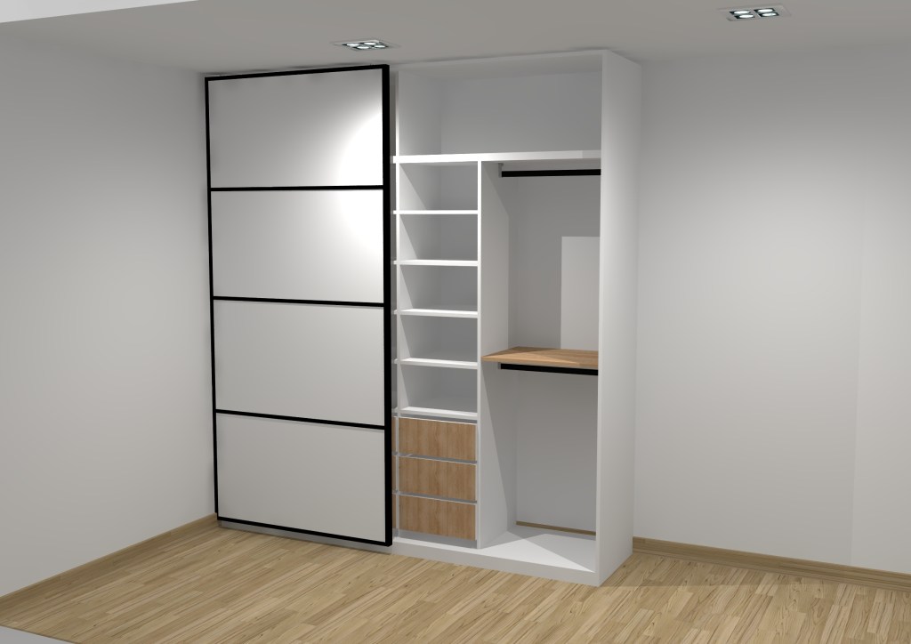 Armario o vestidor a medida de Muebles Carrascosa