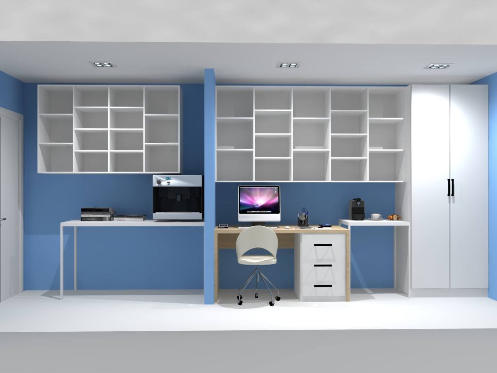 Diseño 3D de mueble a medida