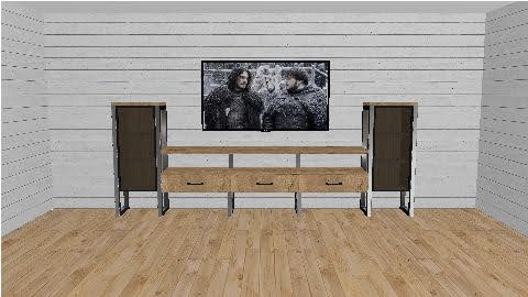 Diseño 3D de mueble a medida